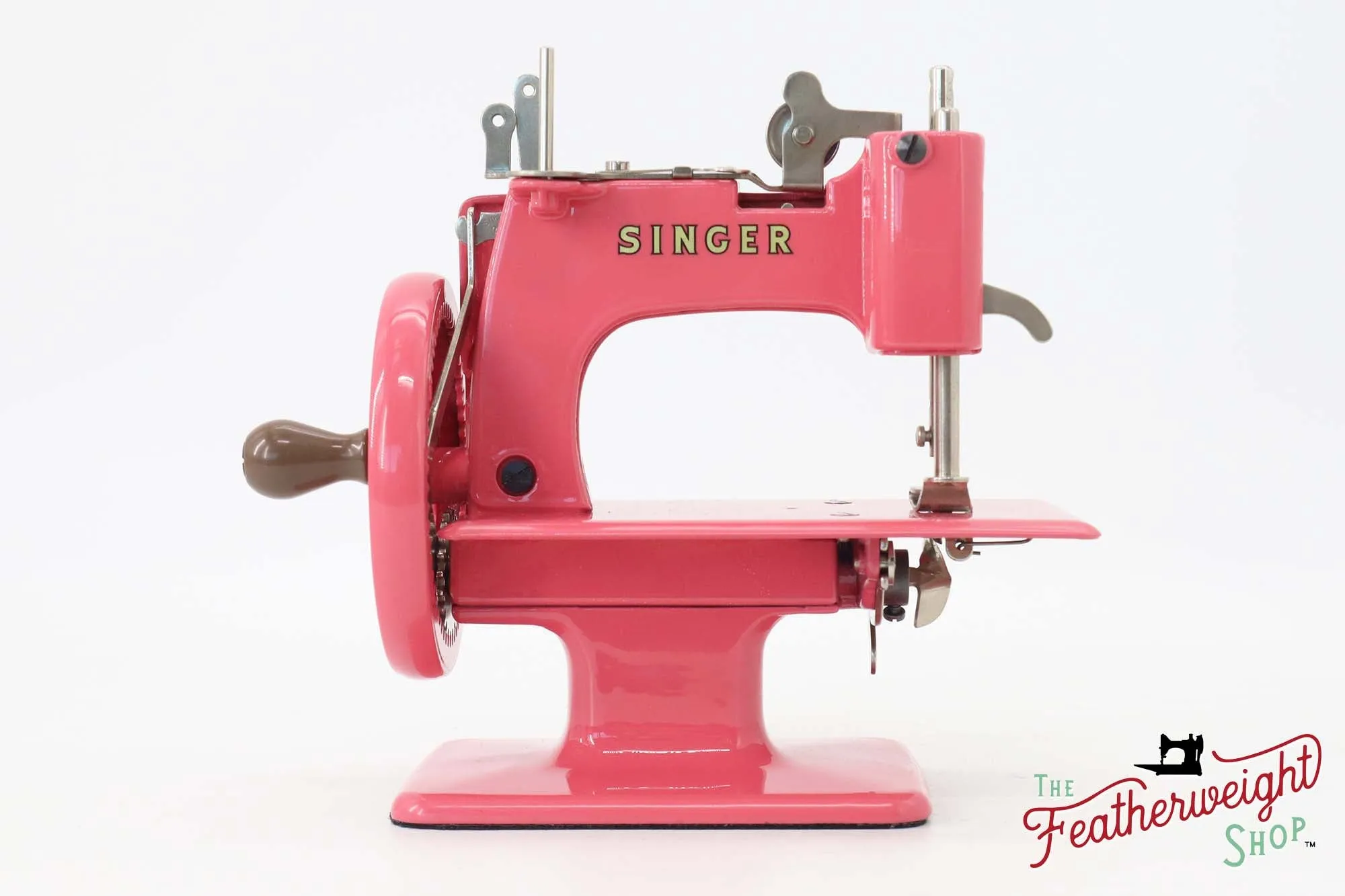 Singer Sewhandy Model 20 - Fully Restored in Happy Pink Grapefruit