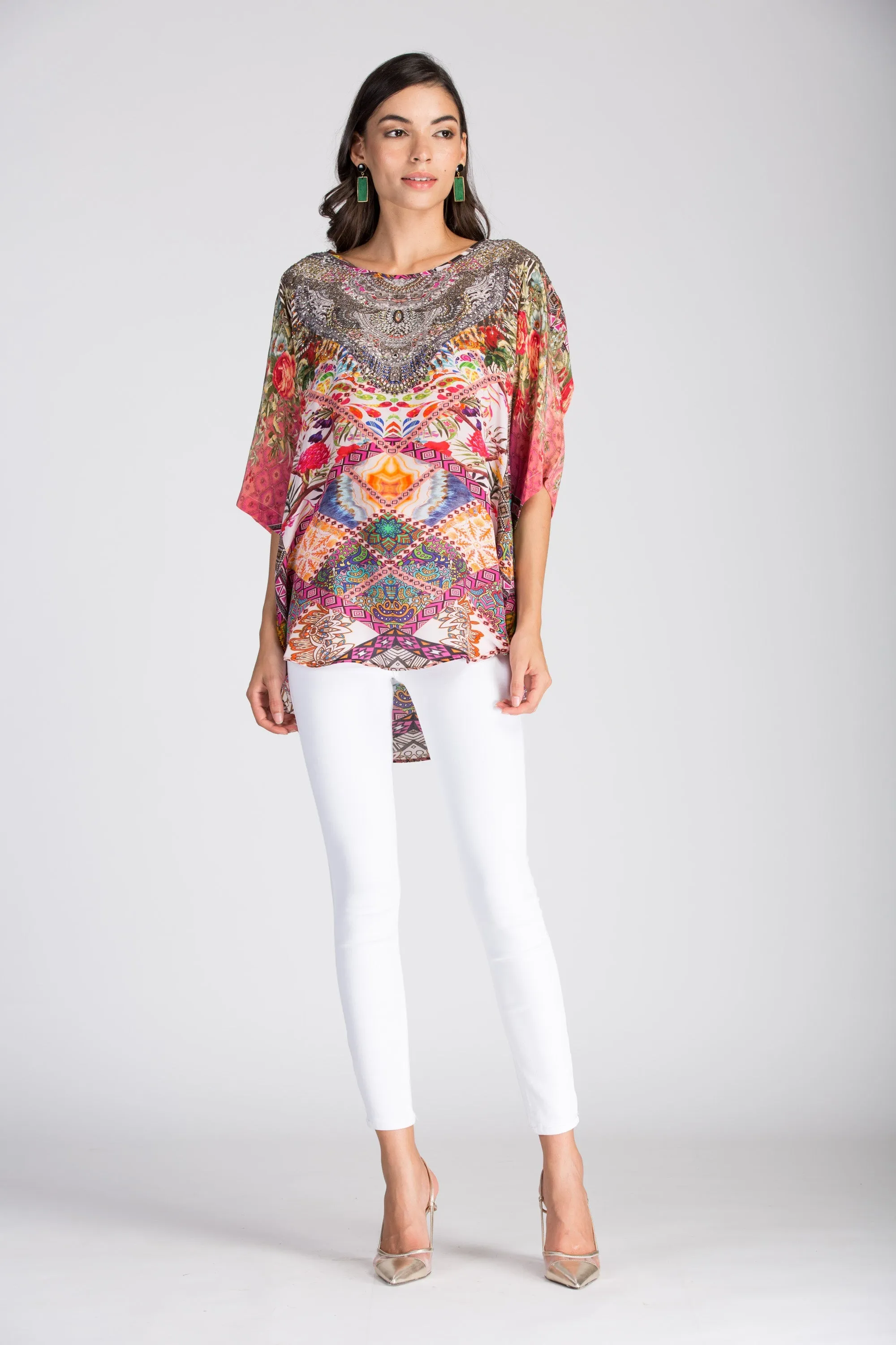 TUNISIA - KAFTAN TOP (Shorter Style)