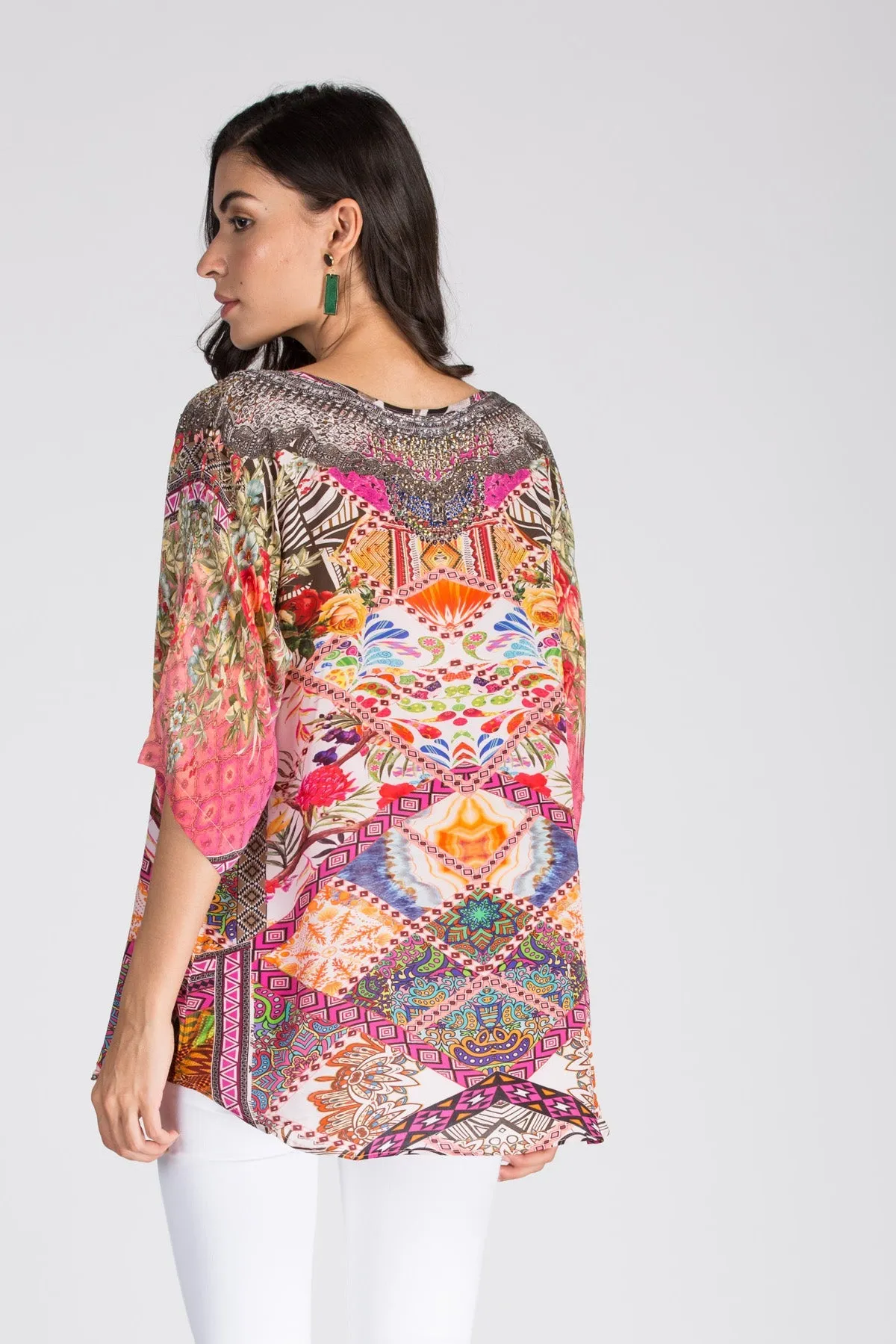 TUNISIA - KAFTAN TOP (Shorter Style)