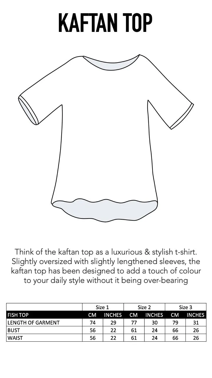 TUNISIA - KAFTAN TOP (Shorter Style)