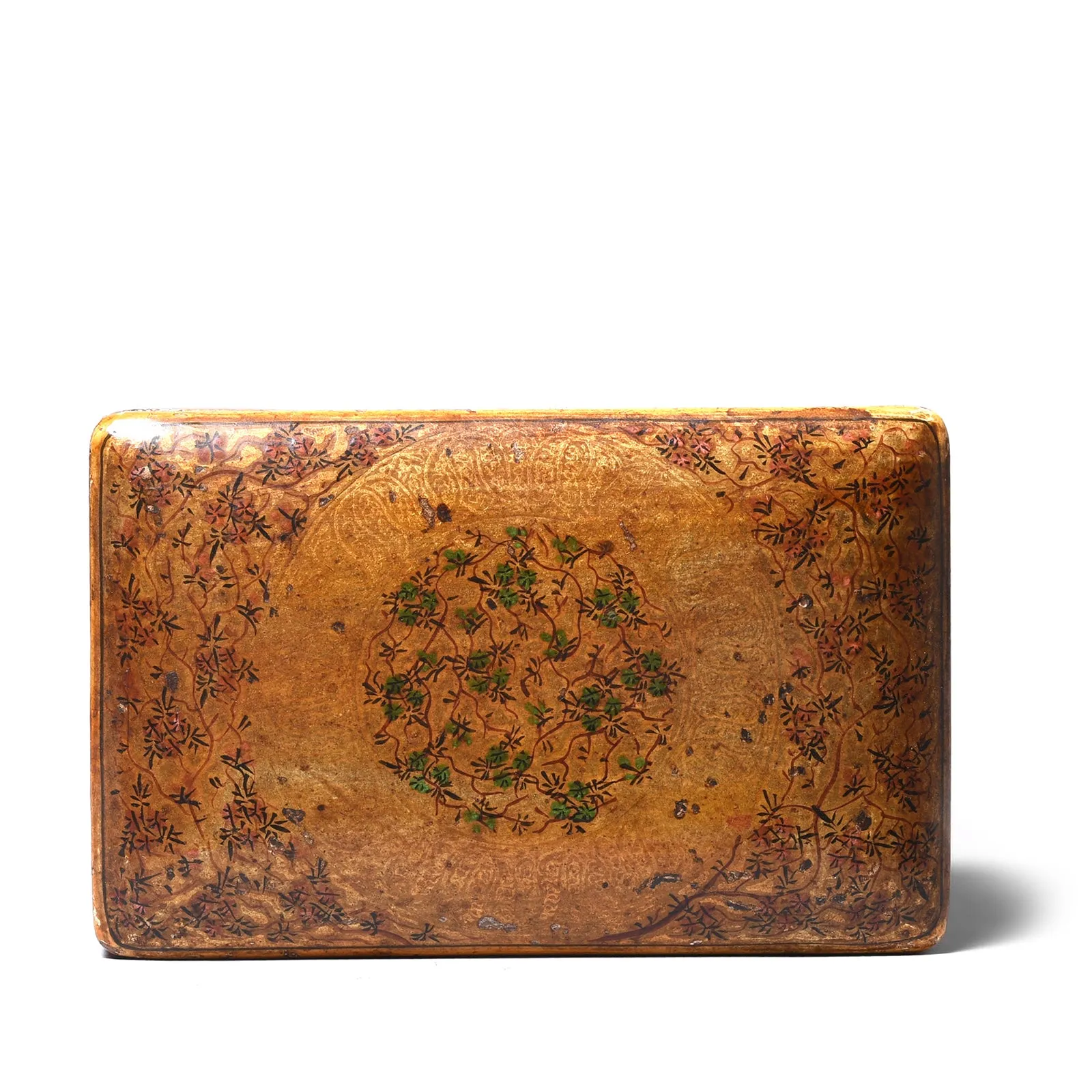 Vintage Painted Kashmiri Card Box - Ca 1935