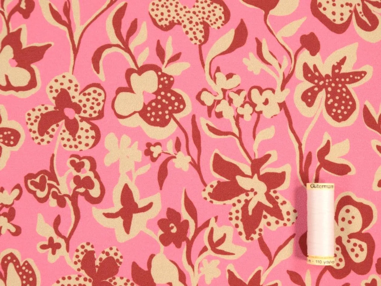 Viscose Crepe - Bella Floral - Fabric Godmother