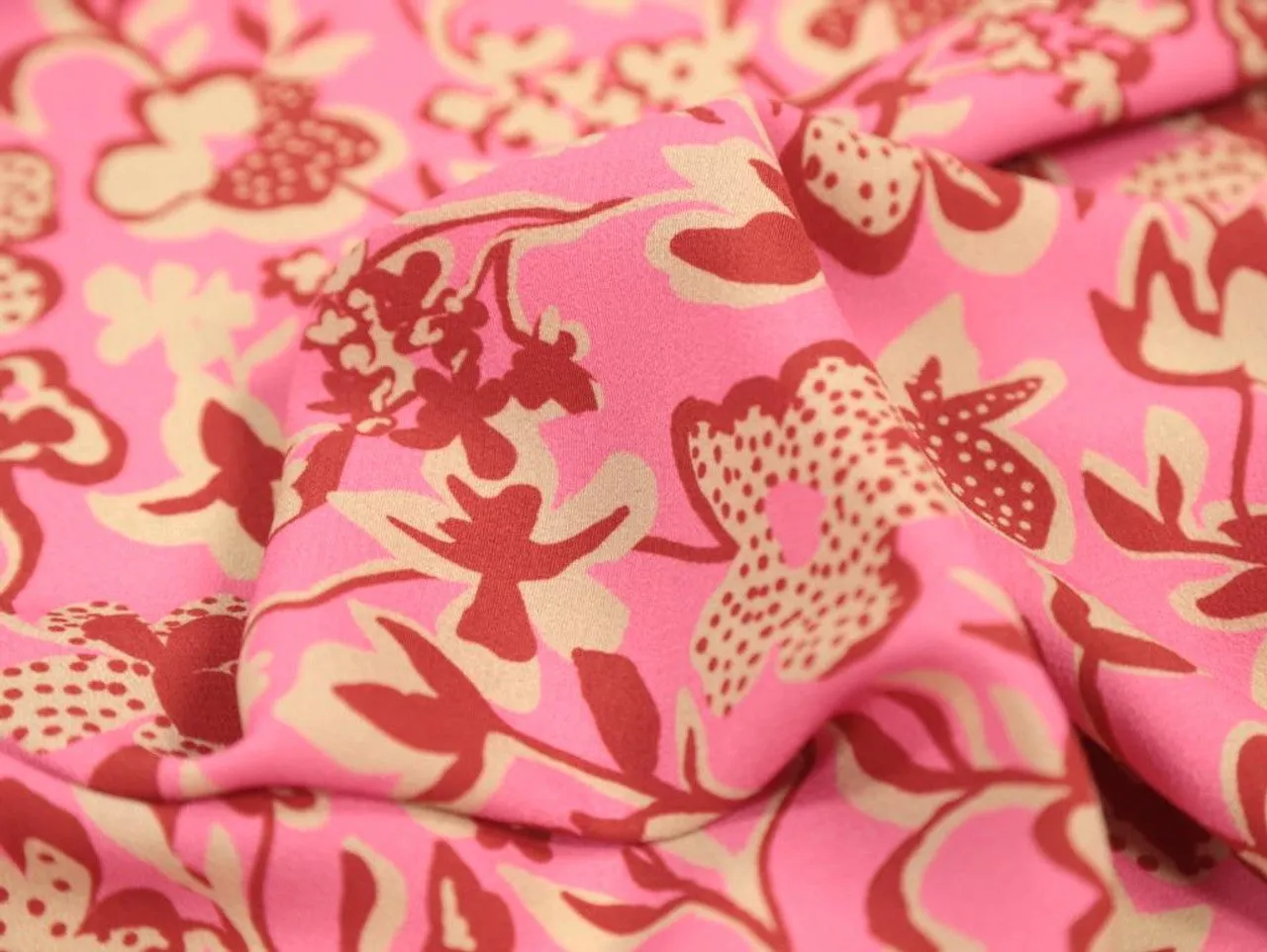 Viscose Crepe - Bella Floral - Fabric Godmother